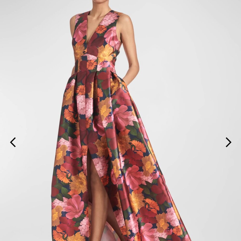 Women's mikado gown Sachin and Babi - Picture 7 of 13